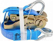 Лента для крепления багажа с трещоткой 500daN 25ммх5м 2шт. Vorel 82397