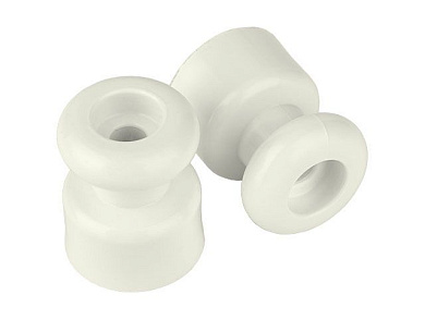 Изолятор для ретро провода, 10шт\уп, бежевый Bylectrica ЮЛИГ.757522.014беж