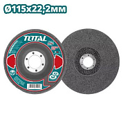 Зачистной диск по металлу 115х22,2 мм TOTAL TAC661151