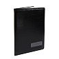 Папка на подпись, с карманом, черный
