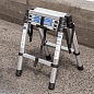 Стремянка телескопическая алюм. бытовая 1.4 м 5+5 ступ. Scheppach Sch-UP140-2