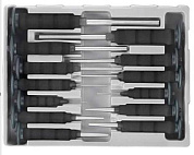 Набор бородков с защитной ручкой 13 пр. Force 5138