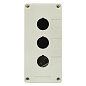 Корпус КП103 пластиковый 3 кнопки белый EKF PROxima cpb-103-w