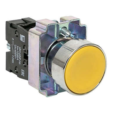 Кнопка BA51 желтая NO EKF PROxima xb2-ba51