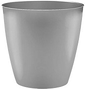 Корзина для бумаг 8 л (серебро) BEROSSI АС 40560000