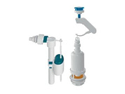 Арматура для смывного бачка с клапаном боковой подачи, AV Engineering AVE129697