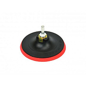 Насадка резиновая шлифовальная 125 мм М14 с липучкой + адаптер Geko G00322