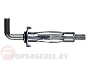 Дюбель металлический для пустотелых конструкций Г-образный Starfix