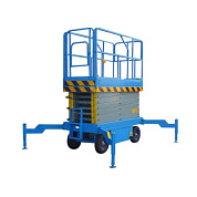 Подъемник ножничный самоходный 500 кг 9/11 м SJY-0,5-9DC аккумуляторный TOR 1031064