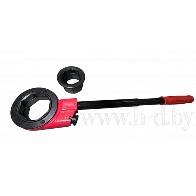 Трещотка для клуппов 1/4"-2" с удлинителем H-D HD-2926