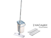 Швабра с отжимным ведром Scratch Anet, бежевая, PERFECTO LINEA 43-022024