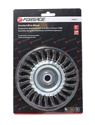 Кордщетка дисковая стальная витая для УШМ Forsage