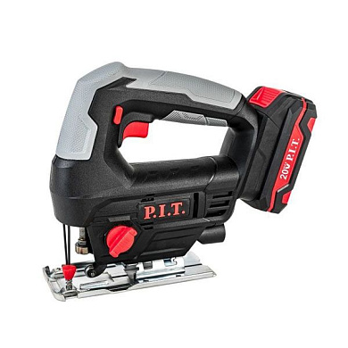 Лобзик аккумуляторный, 20 В, 0-2400 об/мин, 70 мм, 1 АКБ и ЗУ PIT PST20H-70A/1