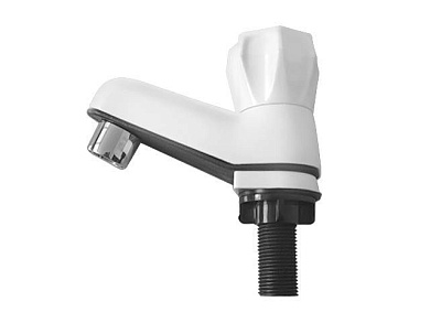 Кран пластиковый водоразборный 1/2" нар. AV Engineering AVZAP-P12