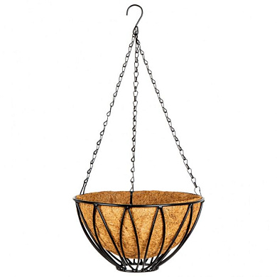 Подвесное кашпо, D 26 см, высота с цепью и крюком 53,5 см Palisad 69015
