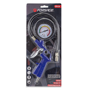 Пистолет для подкачки шин с манометром и шлангом, 0-8.5 Bar Forsage F-STG-24