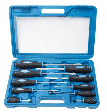 Набор отверток магнитных ''Profi'' 10 пр. Forsage F-7010A