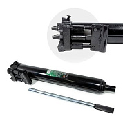 Цилиндр гидравлический удлиненный с двухштоковым насосом, 5 т, длина - 660 мм, ход штока - 500 мм RockForce RF-1205-2