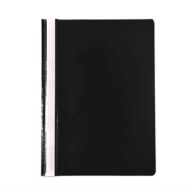 Папка-скоросшиватель "Panta Plast", А4, черный