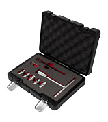 Набор фрез для чистки седел дизельных форсунок 8 пр, 15х19, 17х17-2шт, 17х19, 17х21 мм Forsage F-907G7D