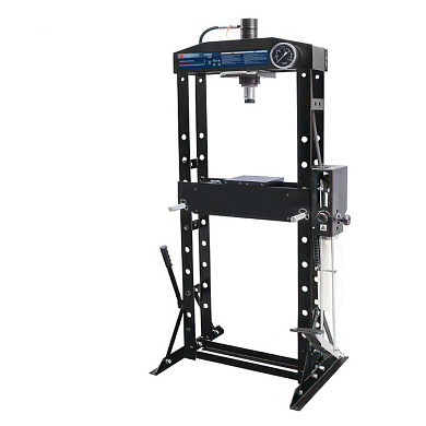 Пресс гидравлический напольный 20 т, ручной/ножной привод Forsage F-20030 BIG(дерев)