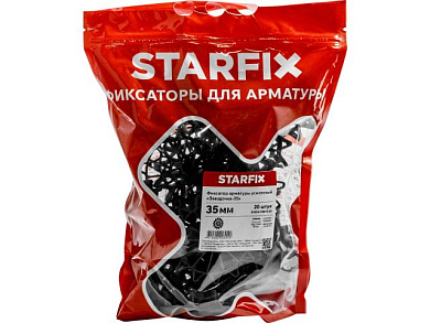 Фиксатор арматуры "Звездочка-35" 6-20 усиленный, 20 шт в дой-паке Starfix SMD4-78875-20