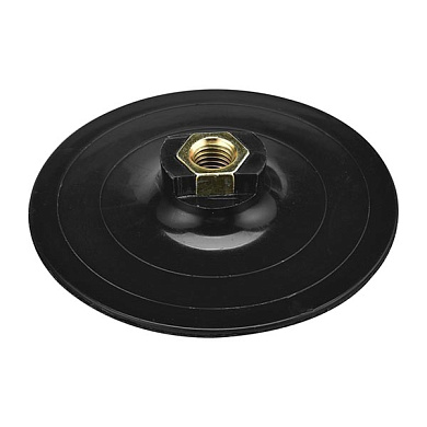 Тарелка опорная для полировальной машины 125 мм М14х2,0 мм ABS. PIT APLS17-125E