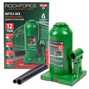 Домкрат бутылочный 12 т RockForce RF-T91204 DS