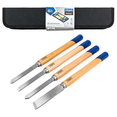 Набор стамесок 4 пр Scheppach Sch-6281