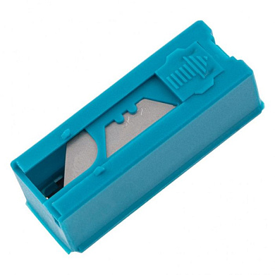 Лезвия, 19 мм, трапециевидные, пластиковый пенал, 12 шт Gross 79376