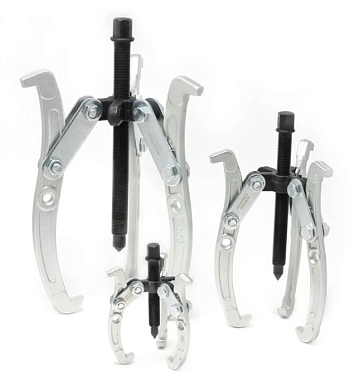 Съемник подшипников 2/3-х захватный переставной 6'', Øзахвата 20-150 мм, глубина захвата 155 мм RockForce RF-6590606