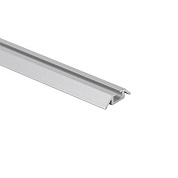 Профиль алюминиевый SENATOR серебро направляющая нижн. L-6000 мм одинарная АЛЮТЕХ 22414