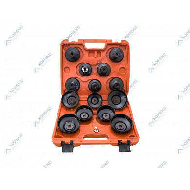 Набор чашек для снятия масленого фильтра, 14 пр. HOREX HZ 25.1.009S