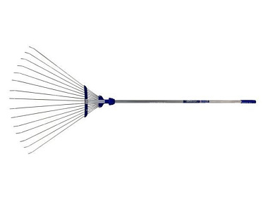 Грабли веерные раздвижные с алюминиевым черенком ИнструмАгро 012509