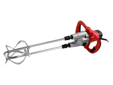 Миксер строительный MX 1416-1 D в кор., 1600 Вт, 2 скор., зажим резьба HEX 13 WORTEX 1304378