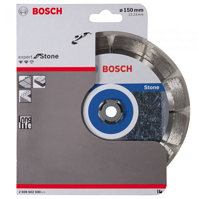 Алмазный круг Expert for Stone 150х22,23 мм BOSCH (2608602590)