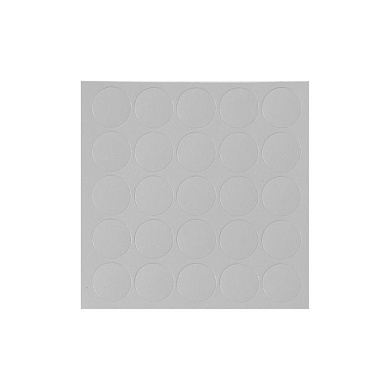 Заглушка самоприлипающая к эксцентрику серо-полевой, 20609, лист-28шт., FOLMAG 116305