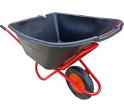 Тачка строительная 110 л 200 кг "Антиудар" одноколёсная с пневмоколесом TOR 1023977