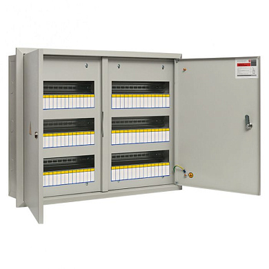 Щит распред, встраиваемый ЩРВ-90 двухдверный (520х720х120) IP31 EKF PROxima mb11-90