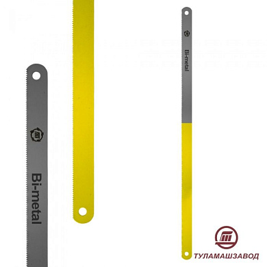 Ножовочное полотно ручное 300x10x0,65 мм биметаллическое Туламаш 100292