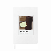 Блокнот «Color of Belarus. Pantone Glamour-Glazour», А5, 128 листов, в точку, белый, голубой