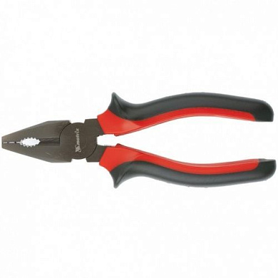 Плоскогубцы комбинированные Black Nickel 200 мм, двухкомпонентные рукоятки MATRIX 16983