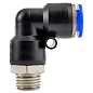 Фитинг угловой для пластиковых трубок 10 мм-наружная резьба 1/4'' Forsage F-SPL10-02