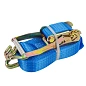 Ремень для крепления грузов 6 т с храповым механизмом 10 м RockForce RF-R6000-10