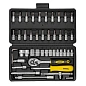 Набор инструментов 46 пр. 1/4", 6-гр., 4-14 мм WMC TOOLS WMC-2462-5(New)
