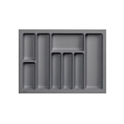 Лоток для столовых приборов 800 PIXEL 735*485, графит AKS 117243