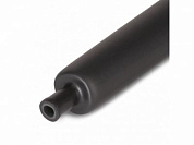 Термоусадочная черная клеевая трубка 2:1 ТТК(2:1) КВТ