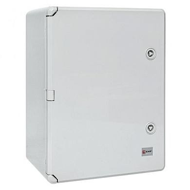 Бокс пластиковый с монтажной платой 400х300х220 мм IP65 EKF PROxima PB65MP004