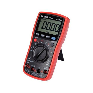Цифровой мультиметр 0-750V + TRUE RMS LCD 19999 Yato YT-730893