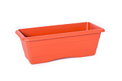 Ящик балконный №3, L=600 h=140, терракот Гарденпласт 00163